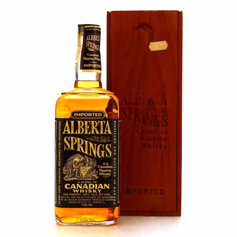 Alberta Springs 1984 Old Time Canadian Whisky