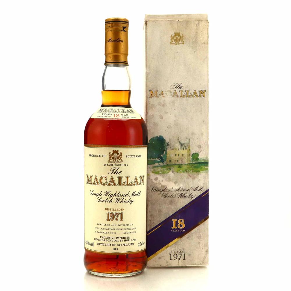 Macallan 1971 18 Year Old / Levert & Schudel Import