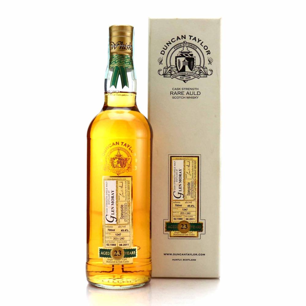 Glen Moray 1988 Duncan Taylor 23 Year Old