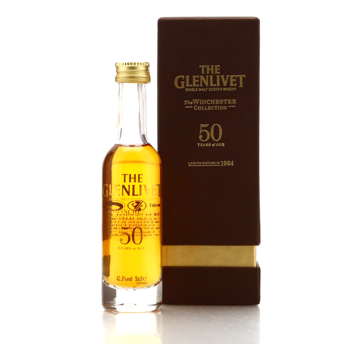 Glenlivet 1964 Winchester Collection 50 Year Old Miniature