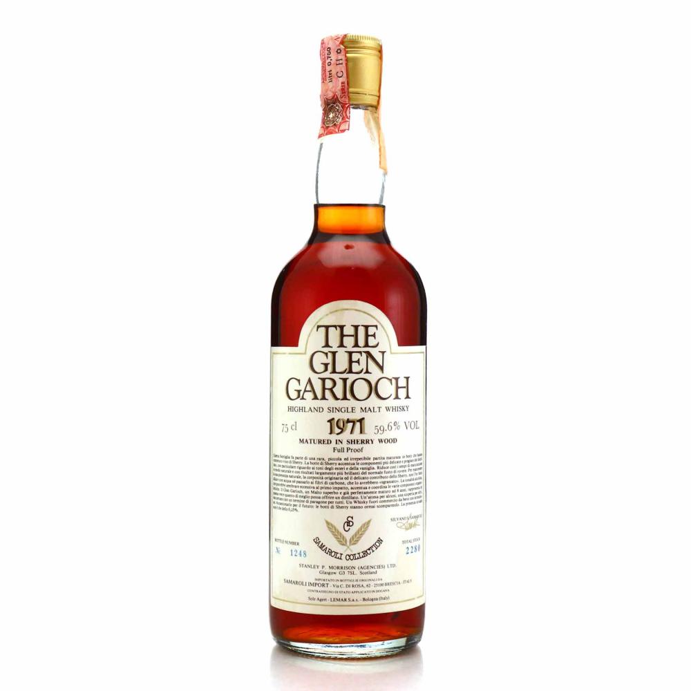 Image for Glen Garioch 1971 Samaroli Collection Sherry Wood Full Proof