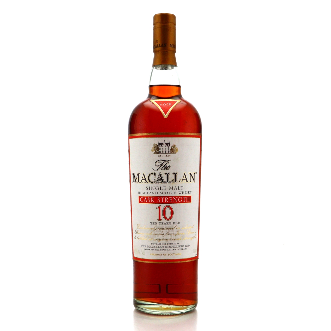 Macallan 10 Year Old Cask Strength 1 Litre mid-2000s