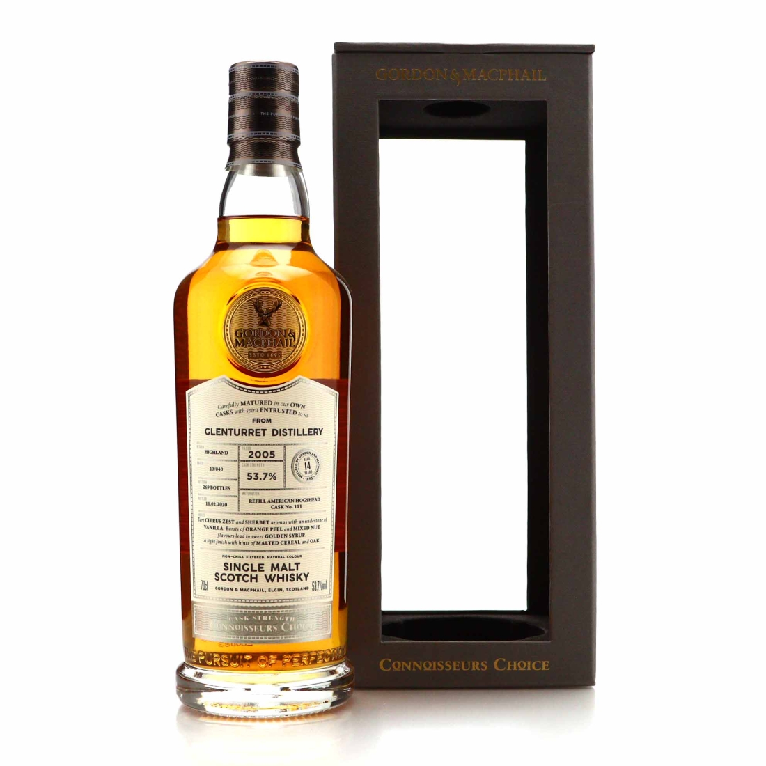 Glenturret 2005 Gordon and MacPhail 14 Year Old Batch #20/040