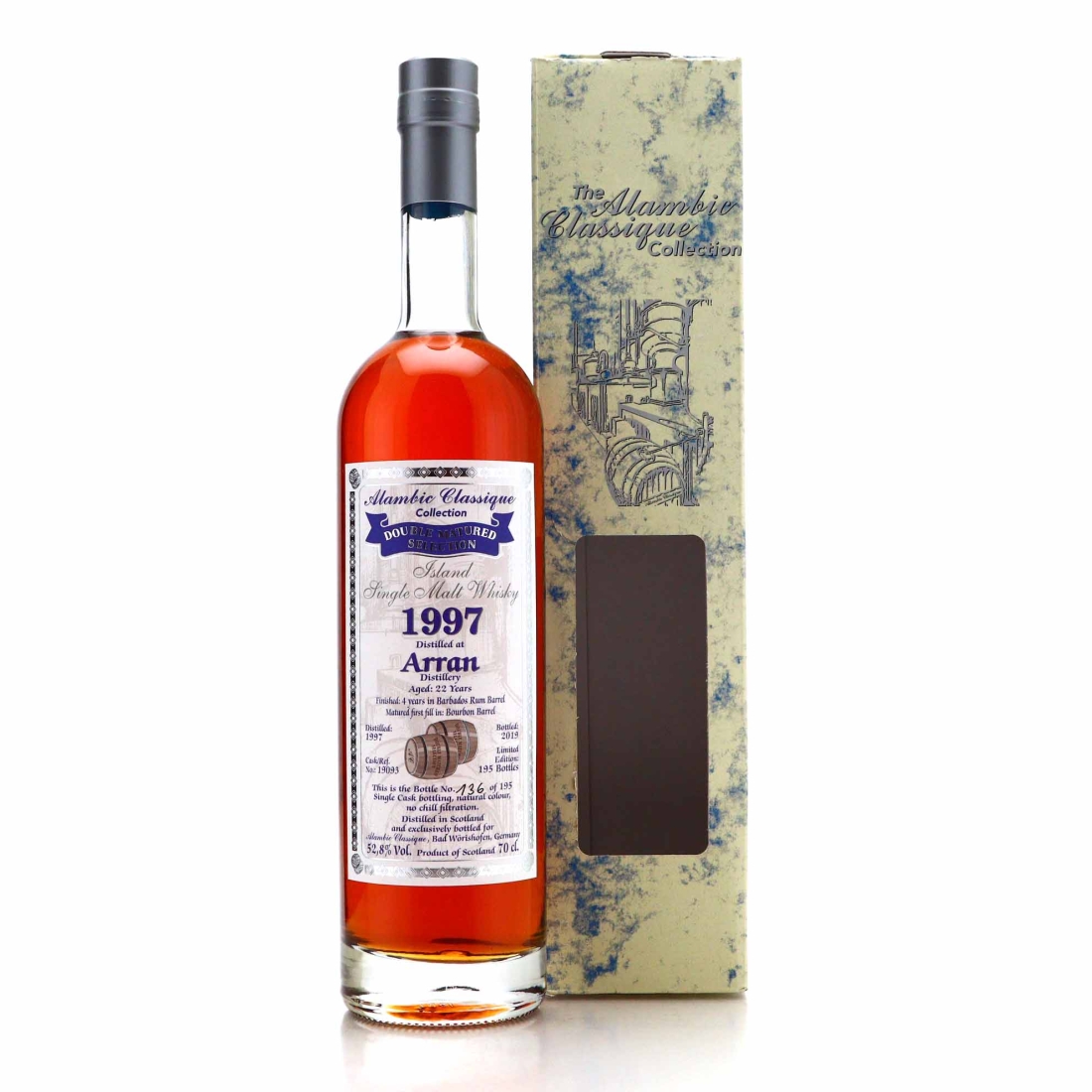 Arran 1997 Alambic Classique 22 Year Old