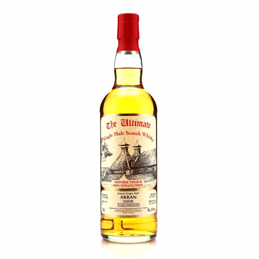 Arran 2008 The Ultimate 13 Year Old Cask Strength #61