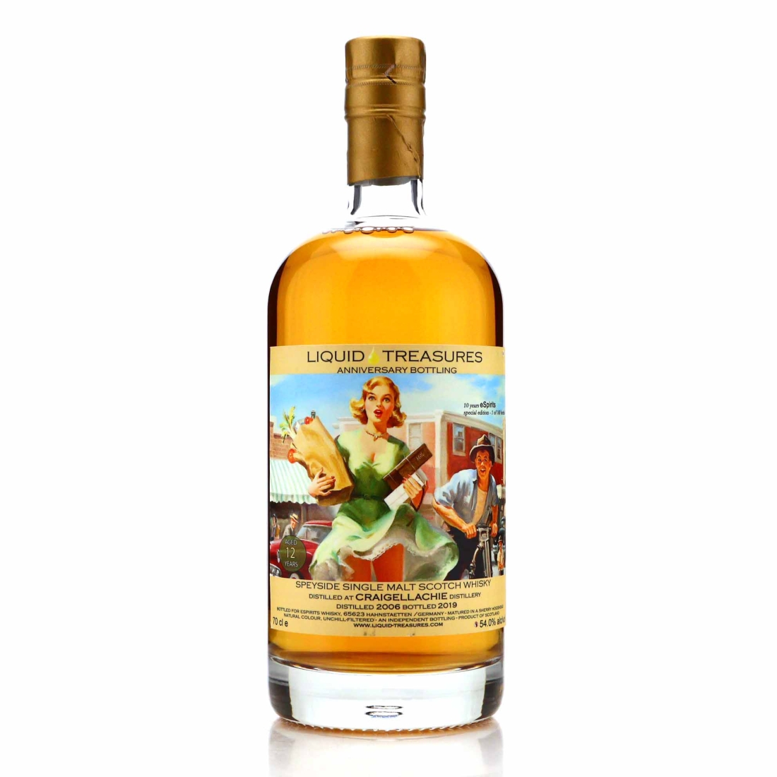 Craigellachie 2006 Liquid Treasures 12 Year Old