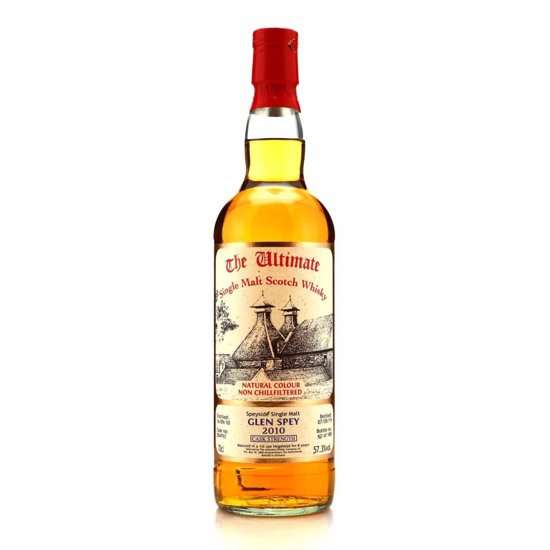 Glen Spey 2010 The Ultimate 8 Year Old Cask Strength