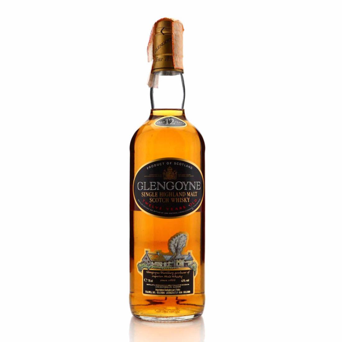 Glengoyne 12 Year Old 1980s / Italian Import