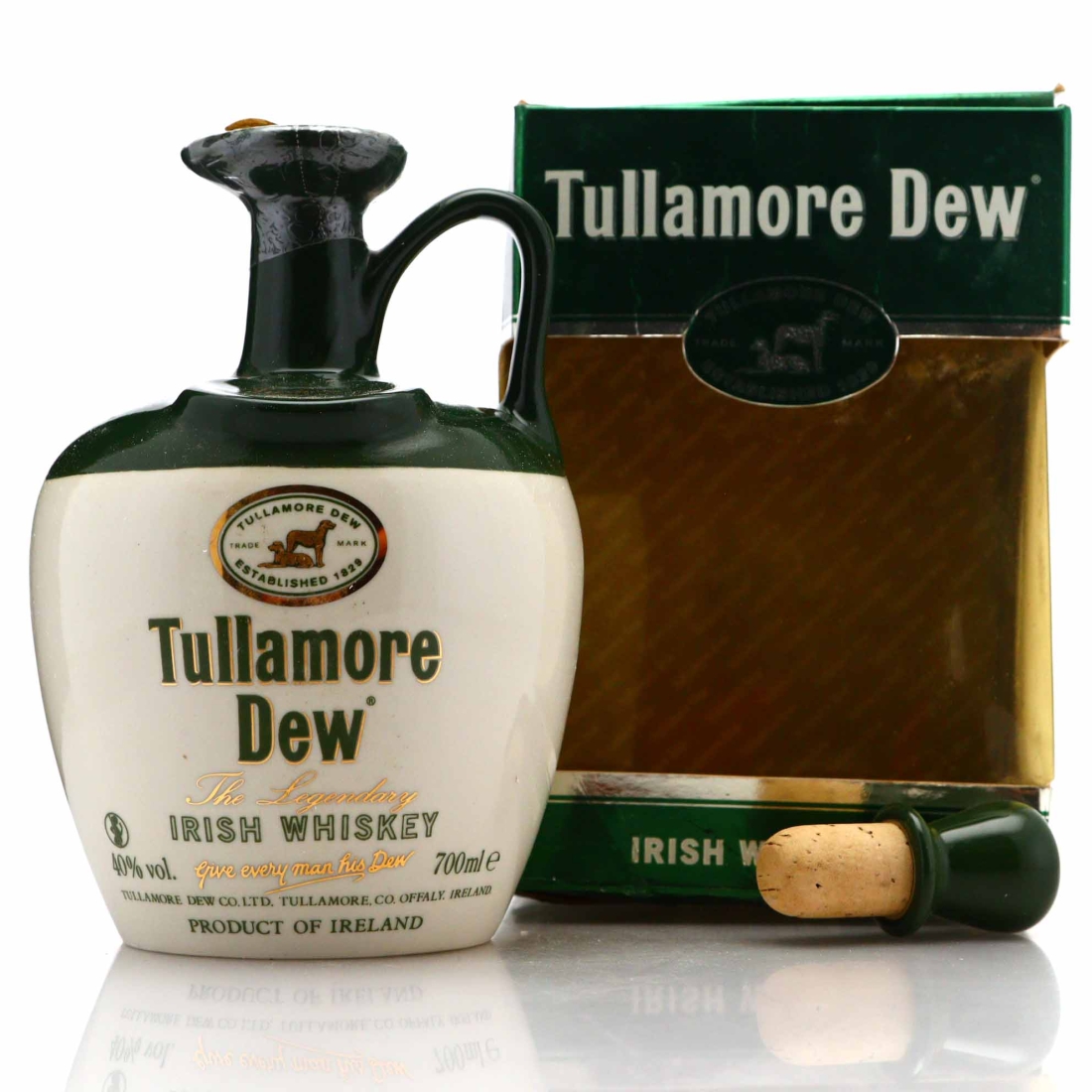 Tullamore Dew Decanter 1990s
