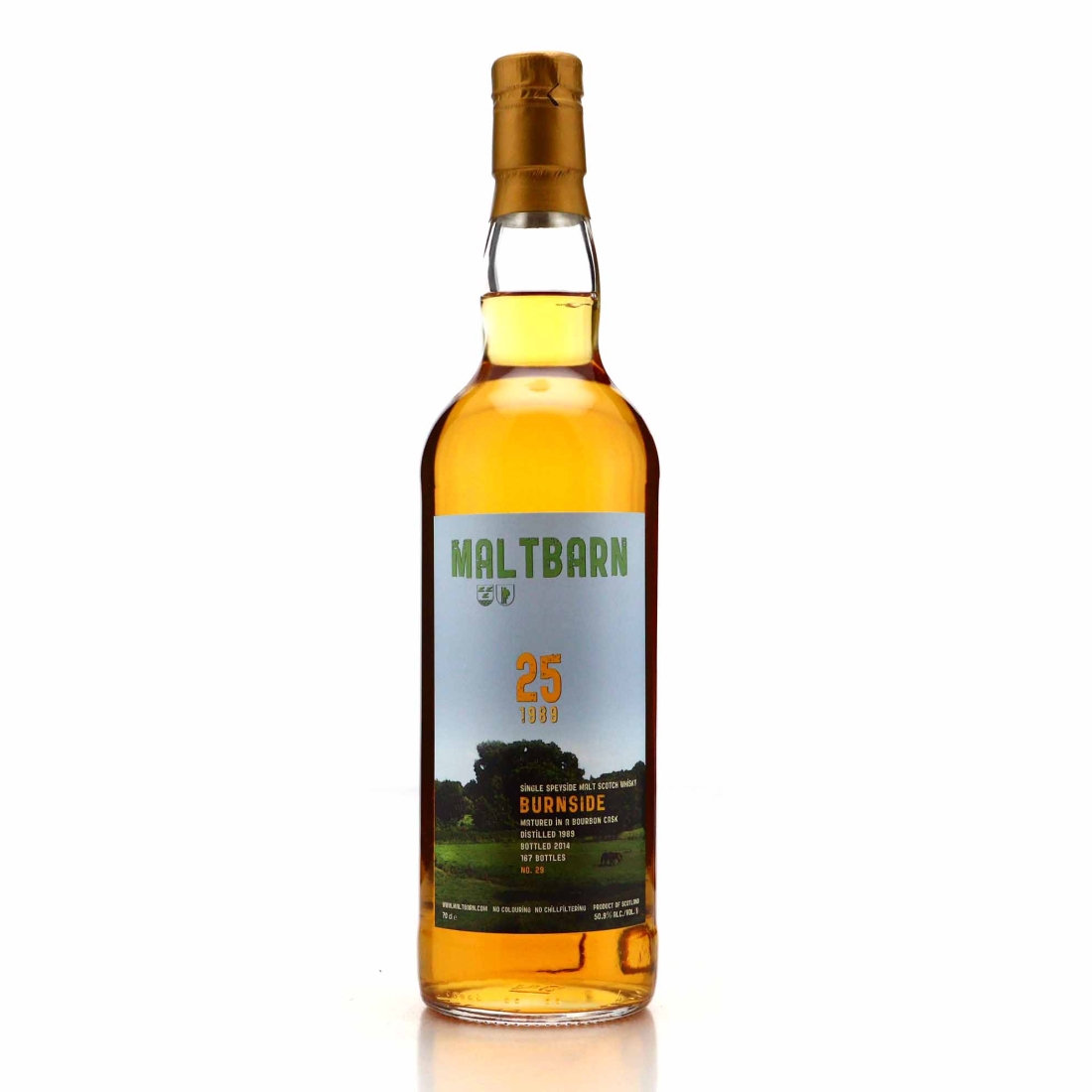 Burnside 1989 Maltbarn 25 Year Old