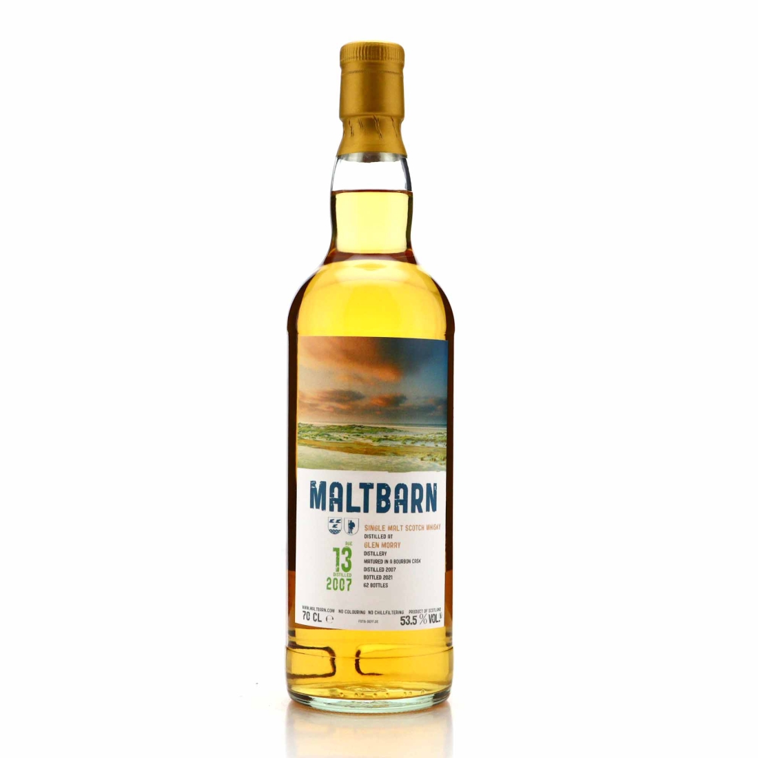 Glen Moray 2007 Maltbarn 13 Year Old