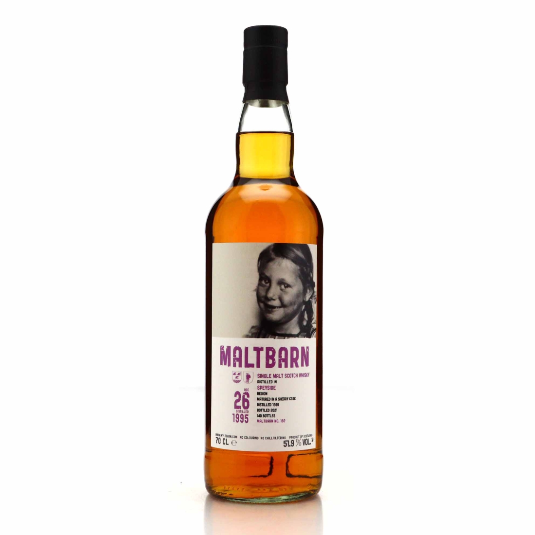 Speyside Single Malt 1995 Maltbarn 26 Year Old