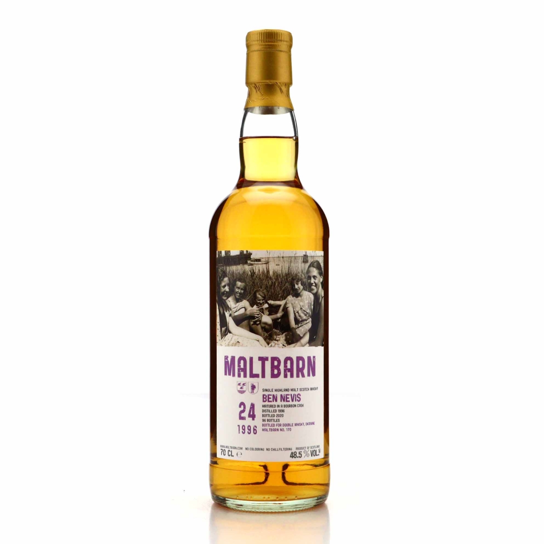 Ben Nevis 1996 Maltbarn 24 Year Old / Double Whisky Ukraine