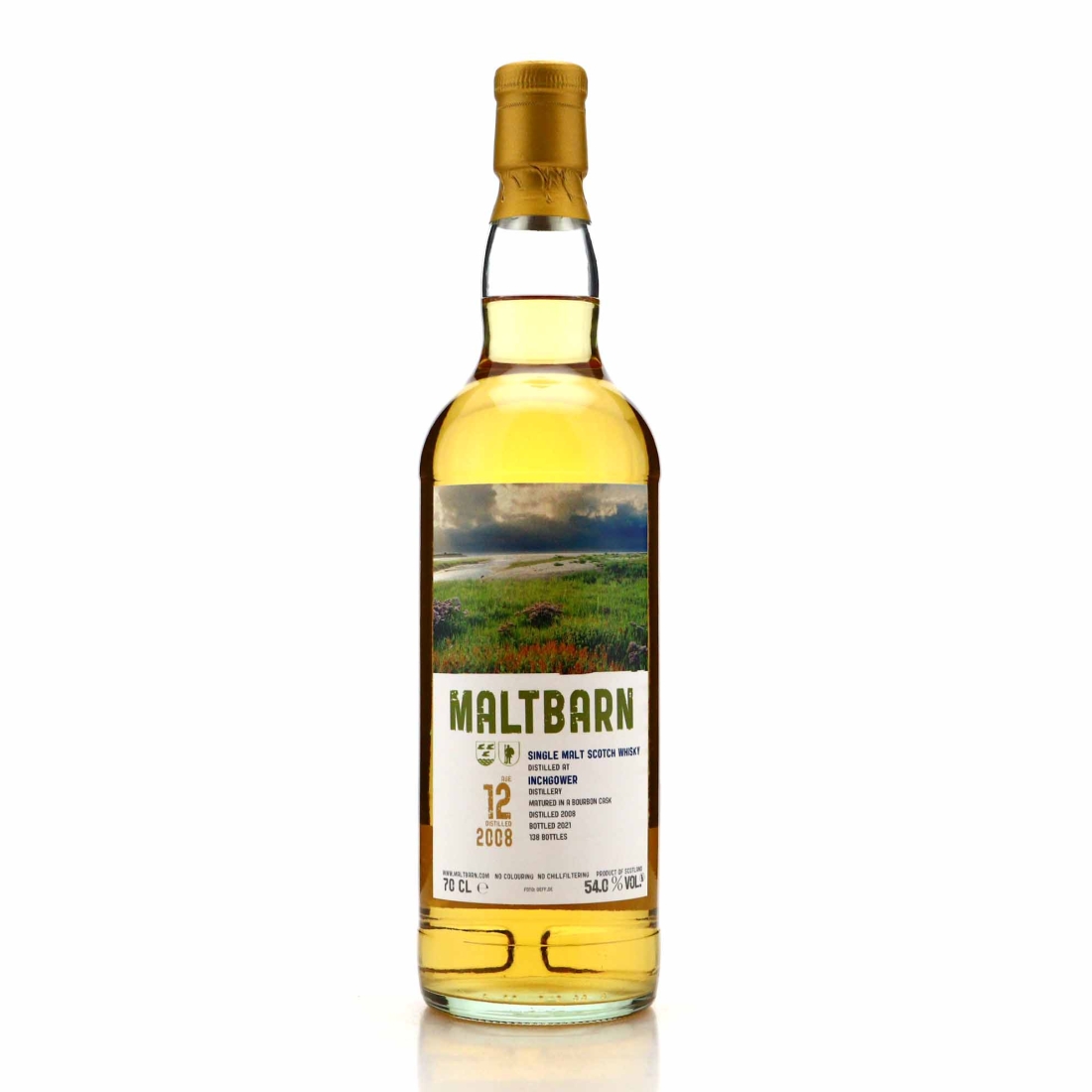 Inchgower 2008 Maltbarn 12 Year Old