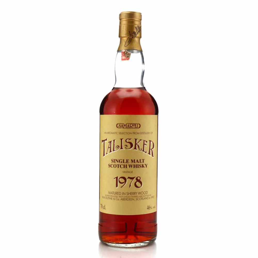 Image for Talisker 1978 Samaroli Sherry Wood / Curved Distillery Label