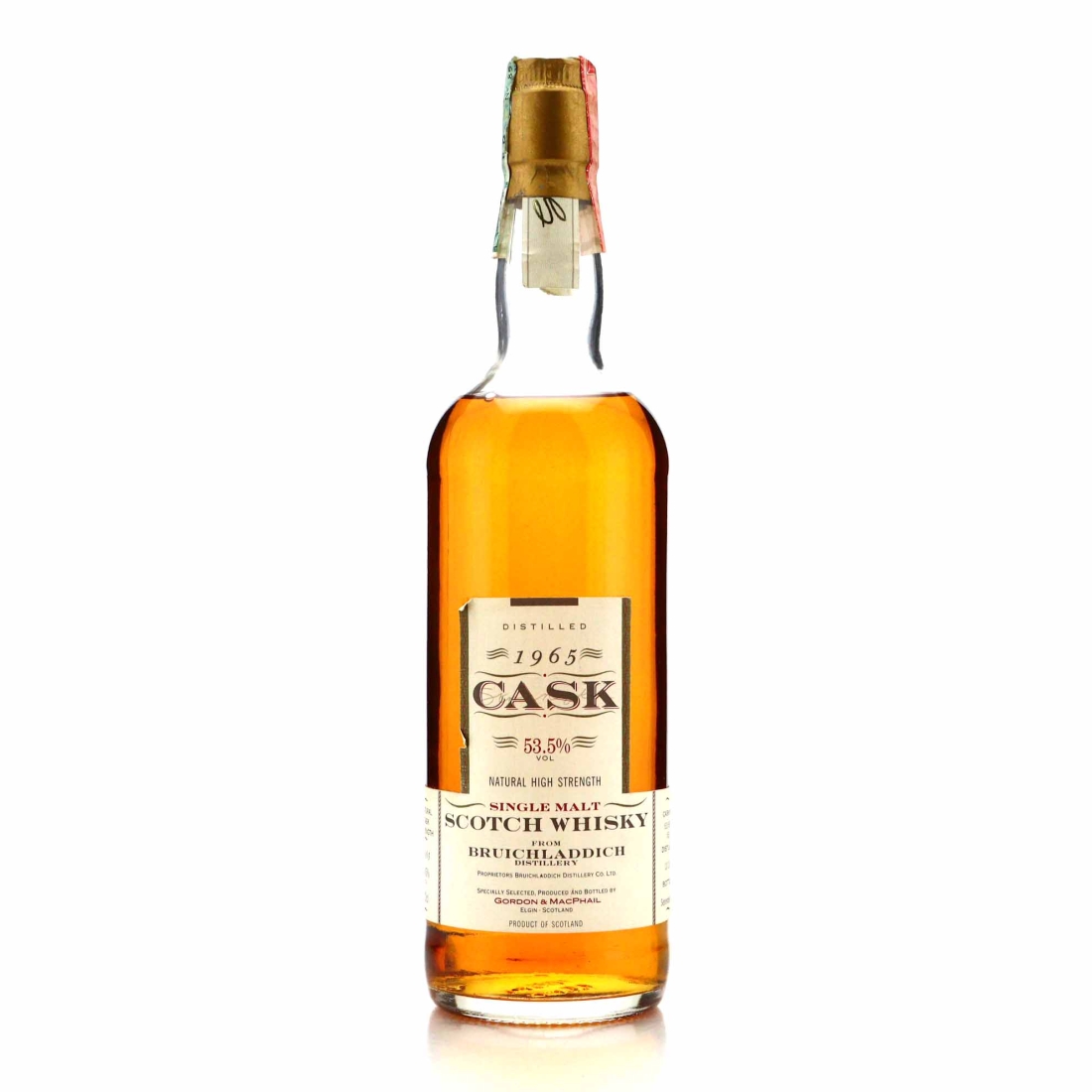 Bruichladdich 1965 Gordon and MacPhail Cask Strength