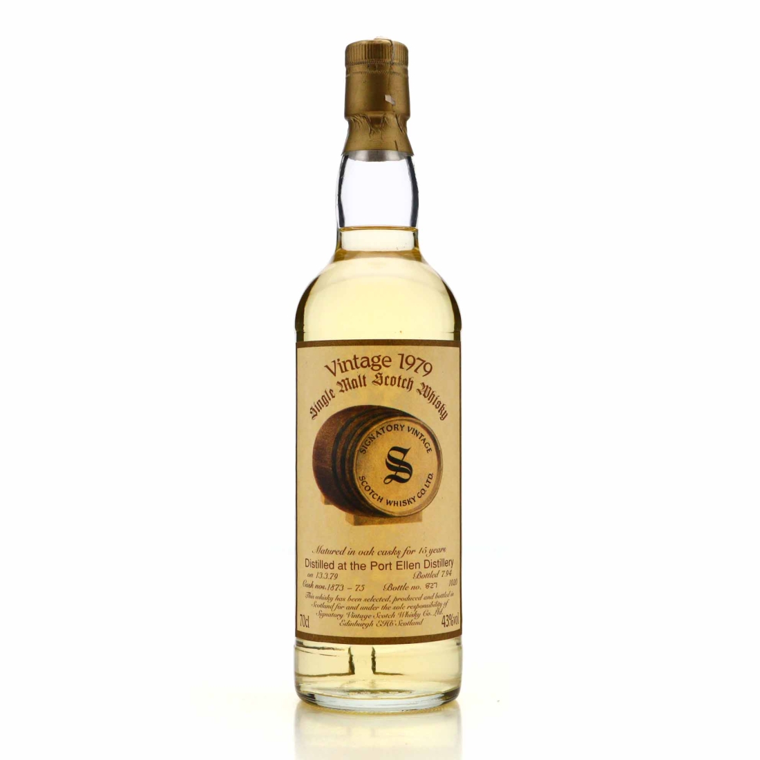 Port Ellen 1979 Signatory Vintage 15 Year Old