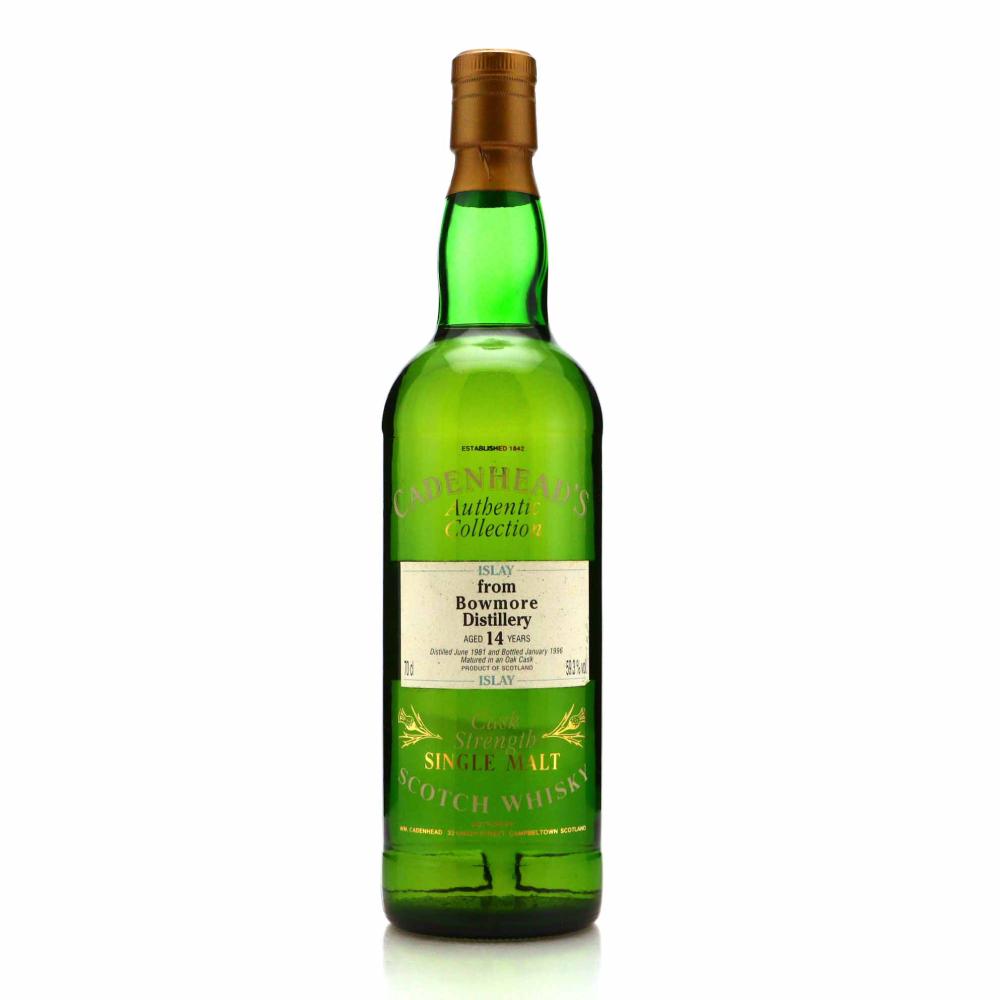 Bowmore 1981 Cadenhead's 14 Year Old