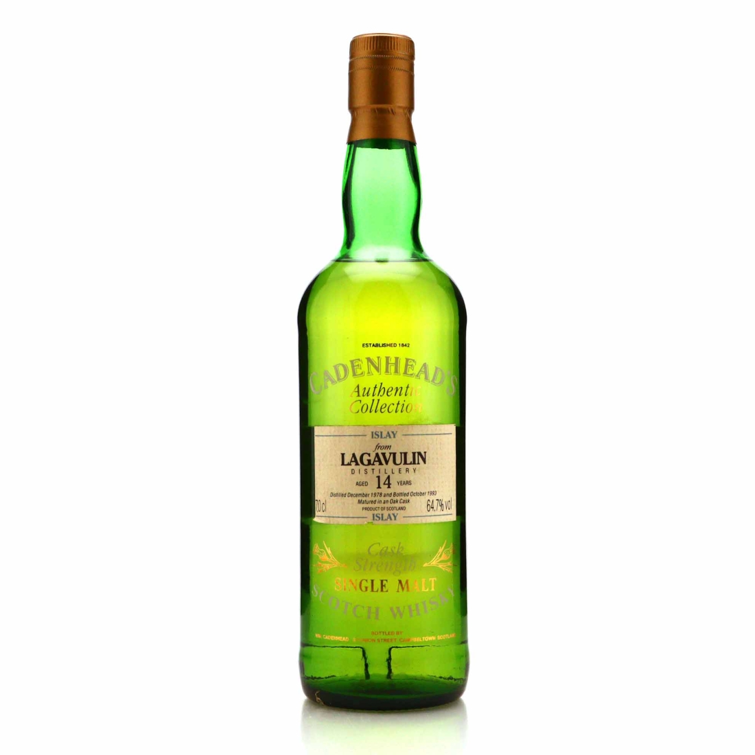 Lagavulin 1978 Cadenhead's 14 Year Old Cask Strength