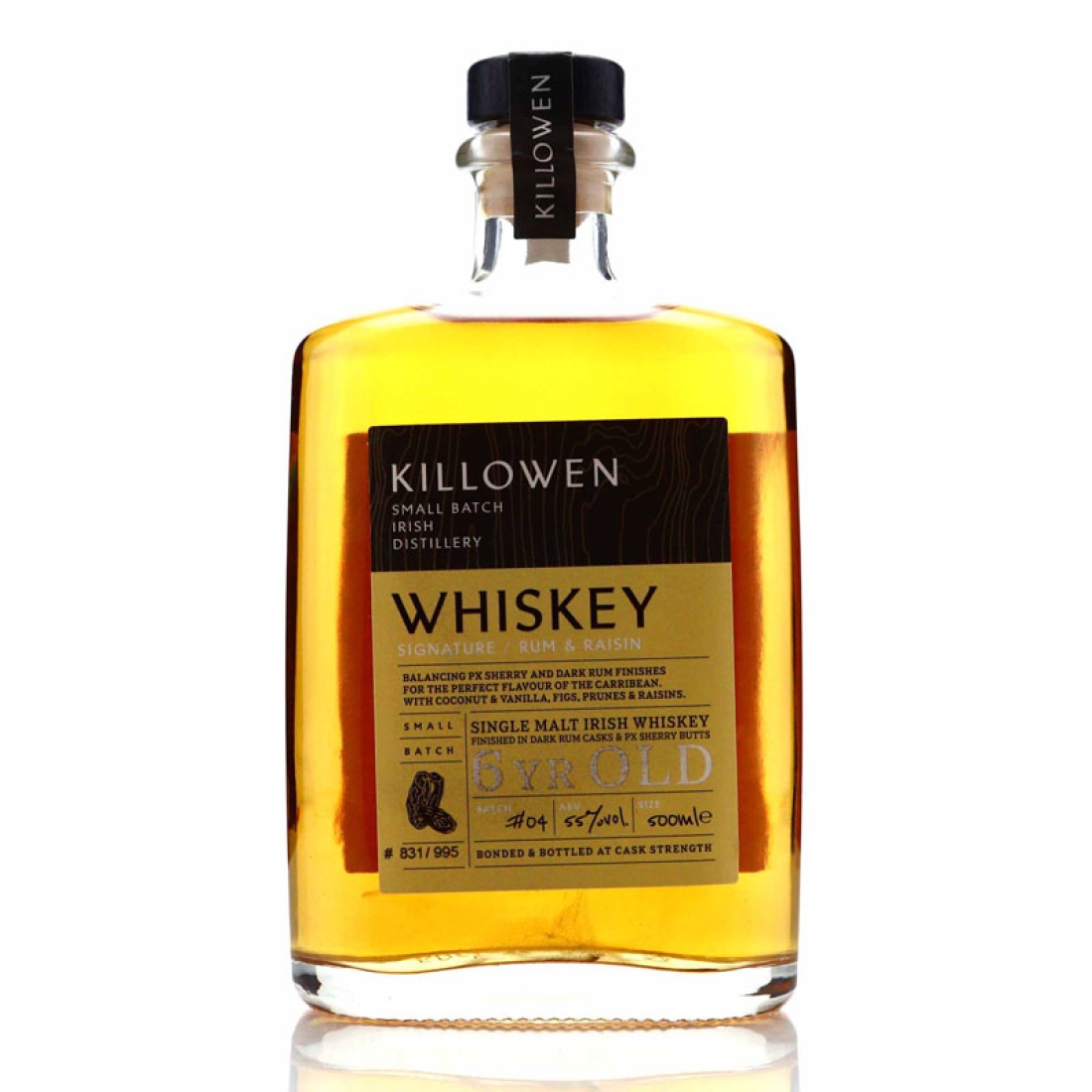 Killowen 6 Year Old Signature Rum & Raisin Single Malt 50cl / Batch #4