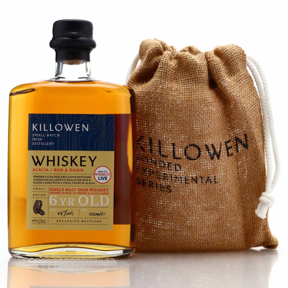 Killowen 6 Year Old Single Malt 50cl / Whisky Live 2023