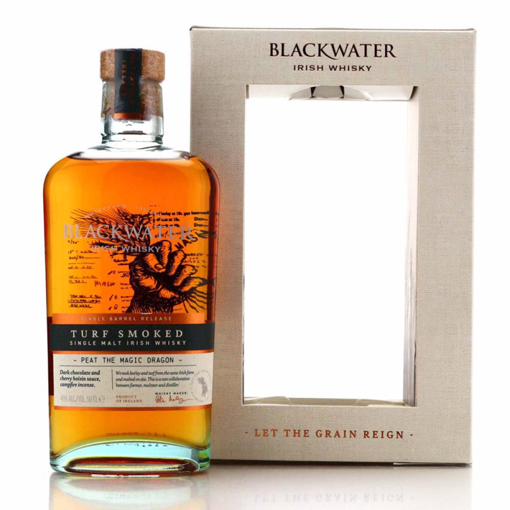 Blackwater 2019 Turf Smoked Irish Whiskey 50cl / Peat the Magic Dragon
