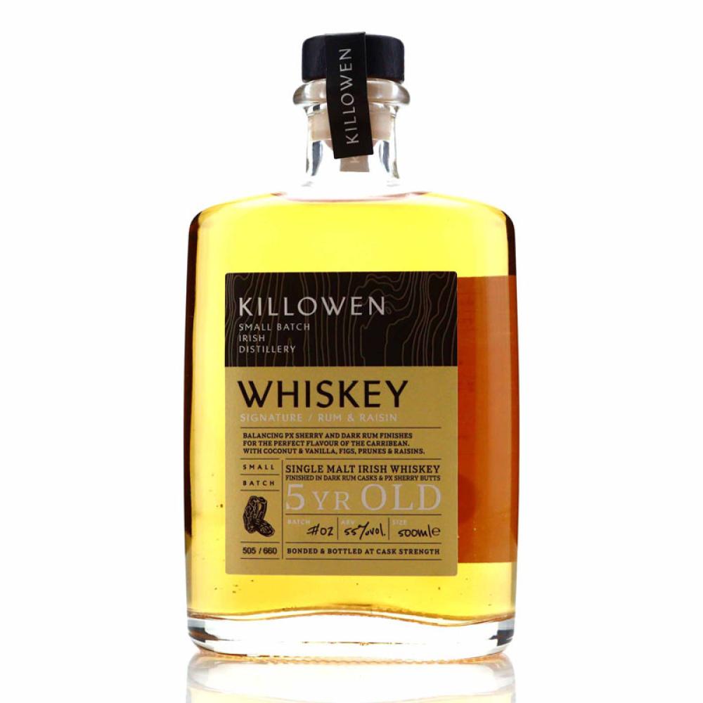 Killowen 5 Year Old Signature Rum & Raisin Single Malt 50cl / Batch #2