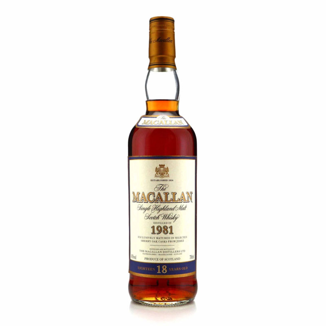 Image for Macallan 1981 18 Year Old