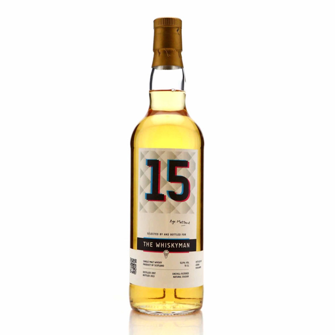 Ledaig 1997 The Whiskyman 15 Year Old