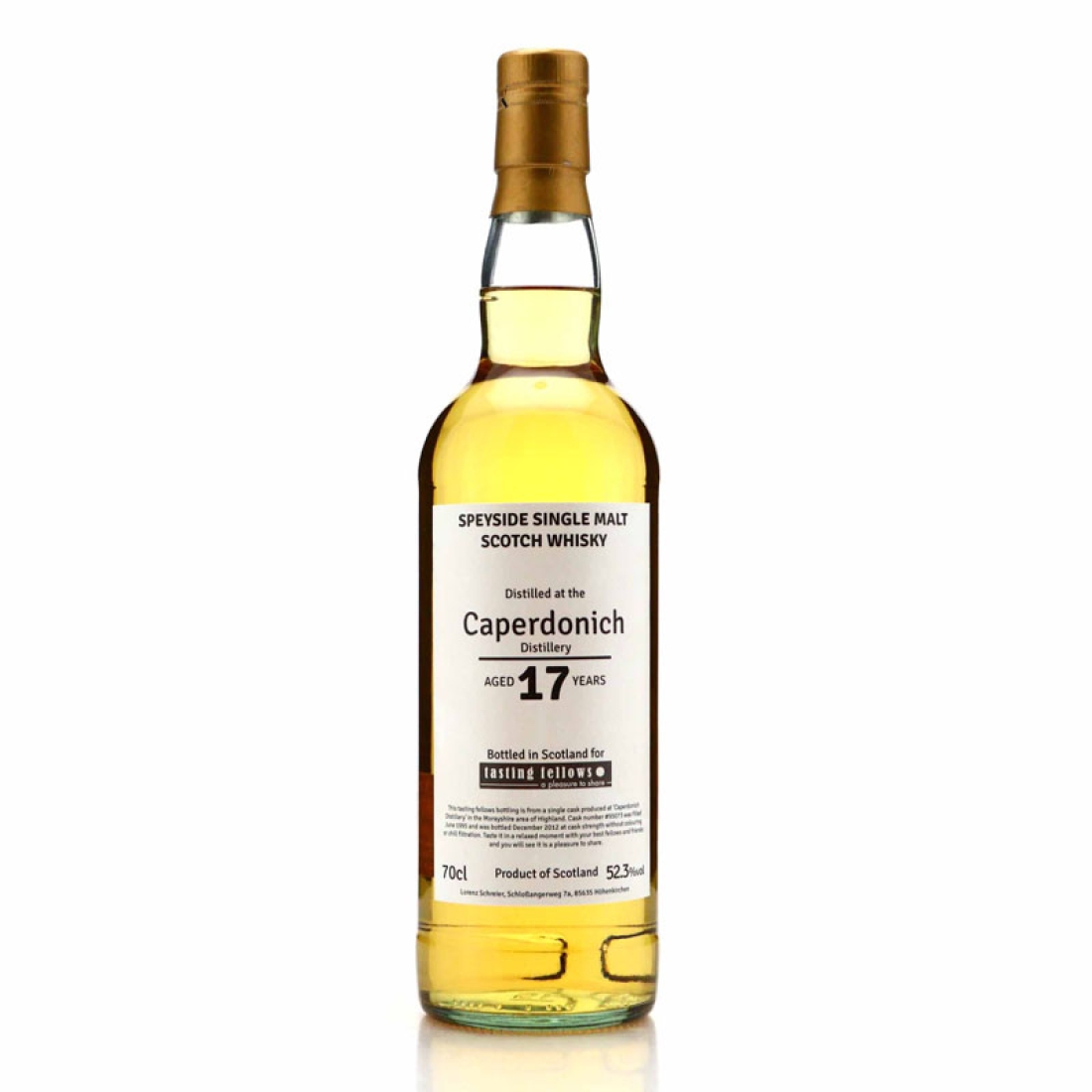 Caperdonich 1995 Tasting Fellows 17 Year Old