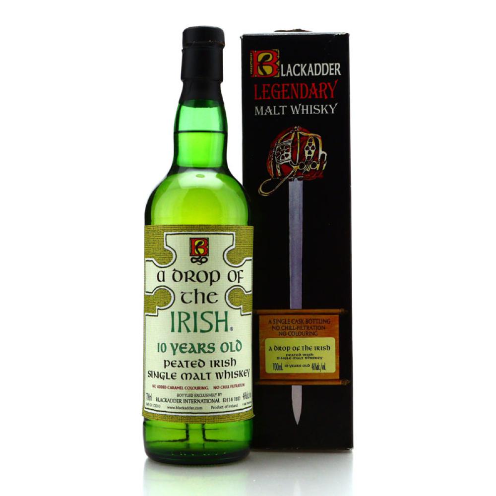 A Drop of The Irish 10 Year Old Blackadder Peated Single Malt