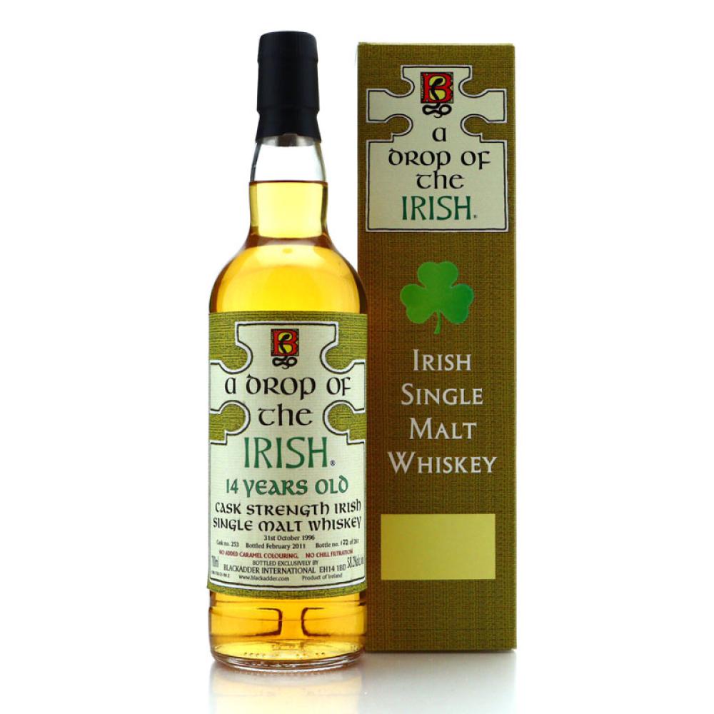 A Drop of The Irish 1996 Blackadder 14 Year Old Cask Strength