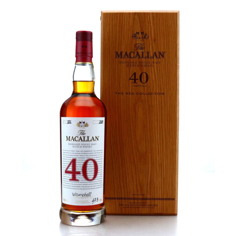 Image for Macallan 40 Year Old The Red Collection 2023 Release