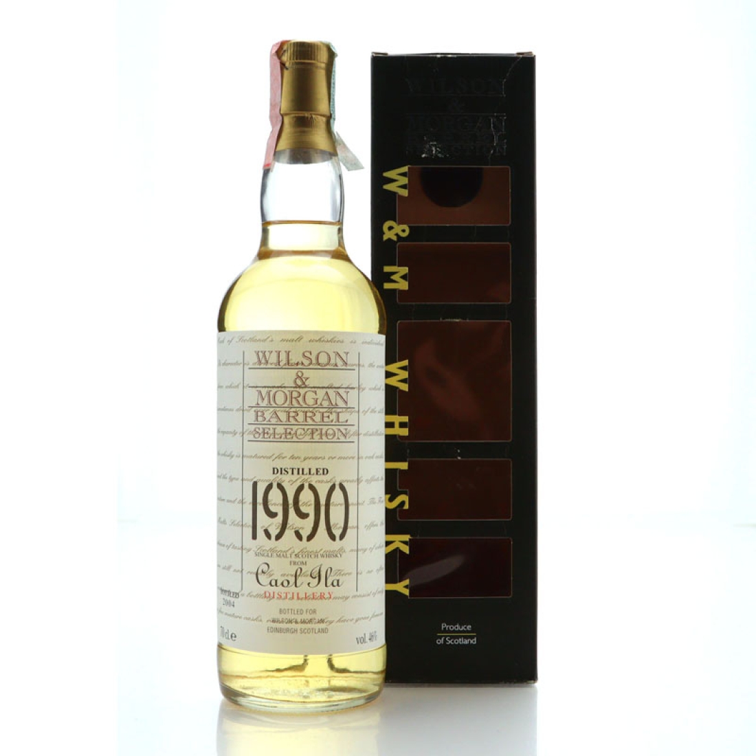 Caol Ila 1990 Wilson and Morgan