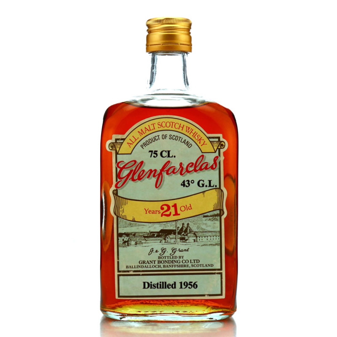 Glenfarclas 1956 Grant Bonding Co 21 Year Old