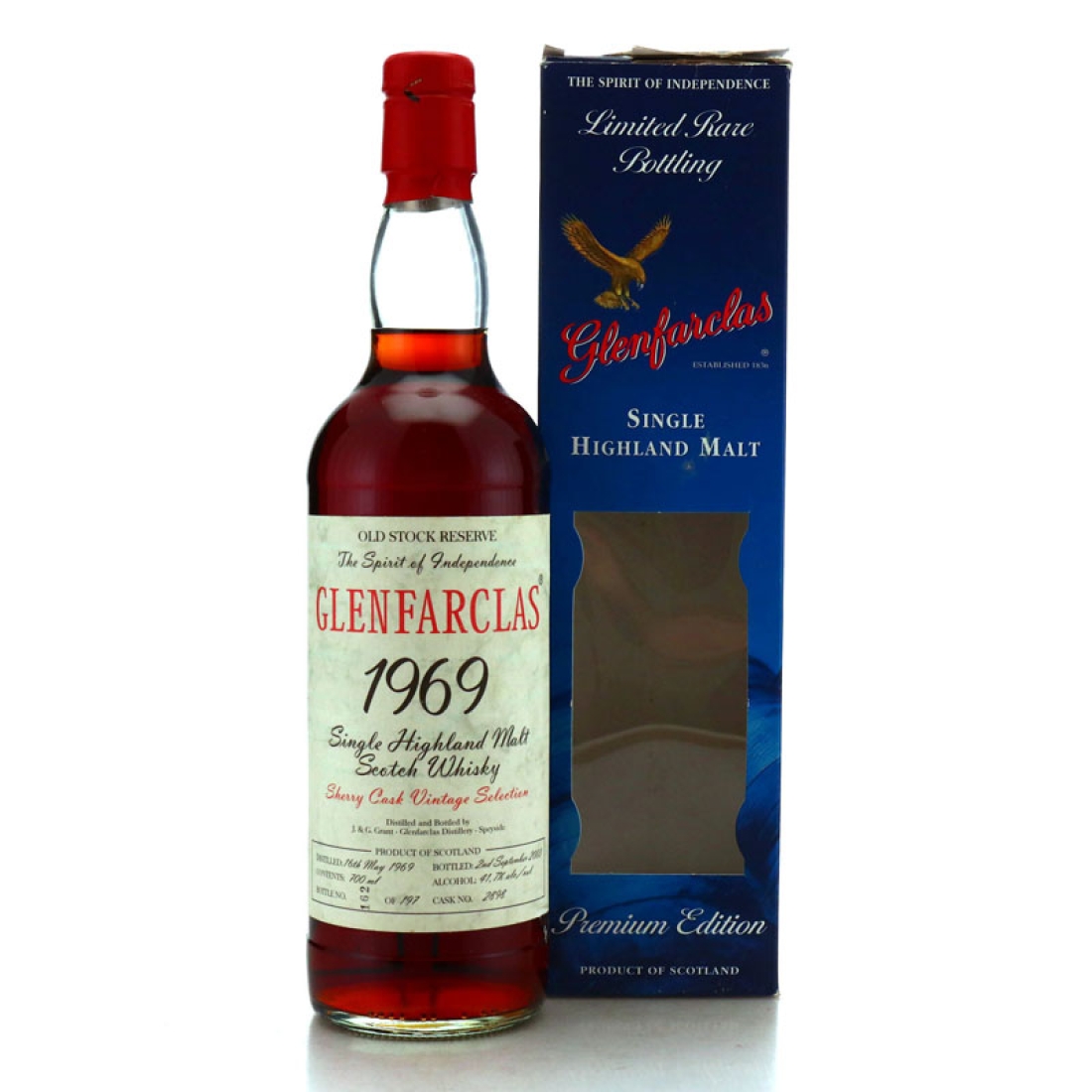 Glenfarclas 1969 Single Sherry Cask #2898 / Hanseatische Import