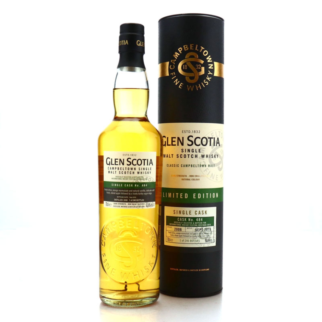 Glen Scotia 2006 Single Cask #484 / International Whisky Festival Den Haag