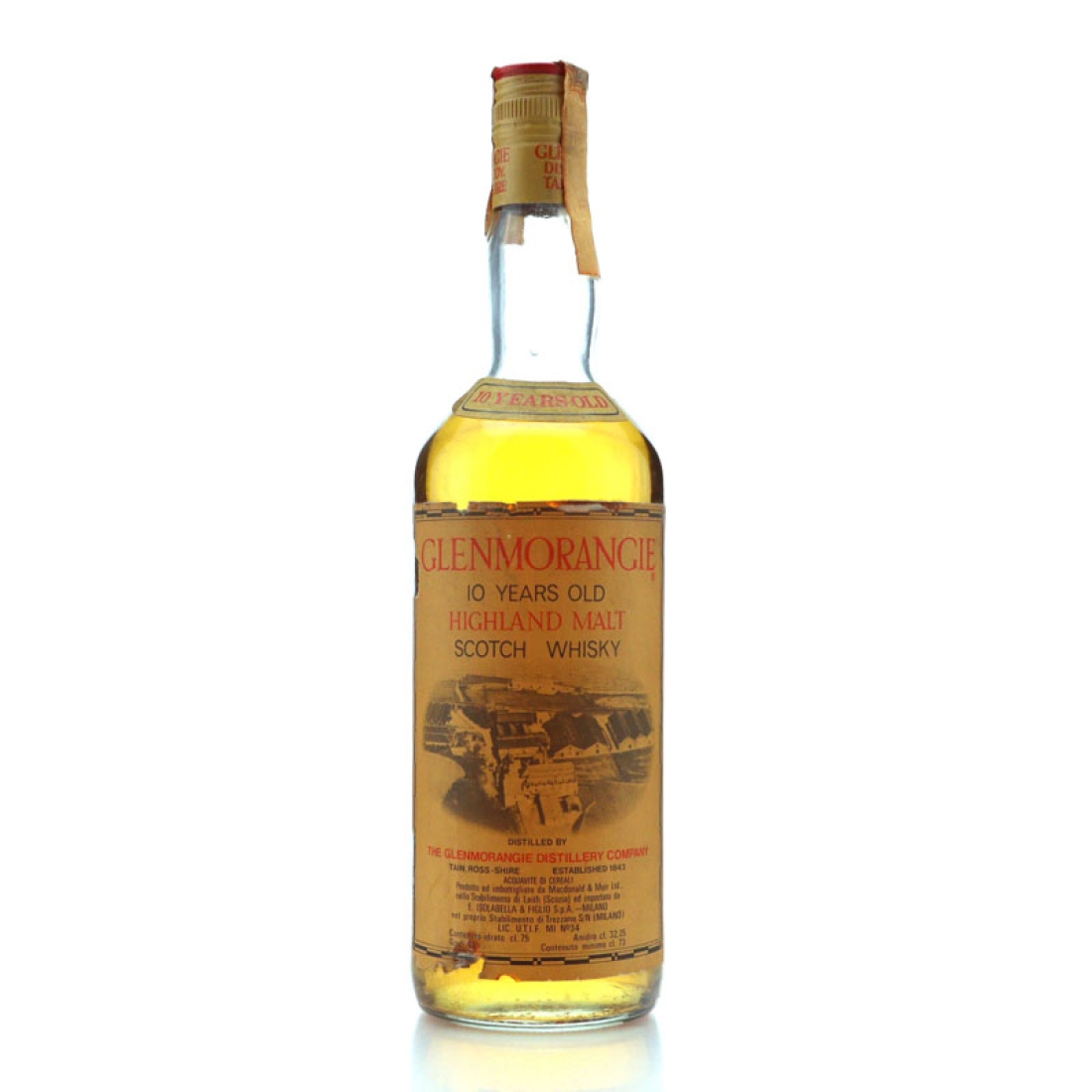 Glenmorangie 10 Year Old 1970s / Isolabella Import