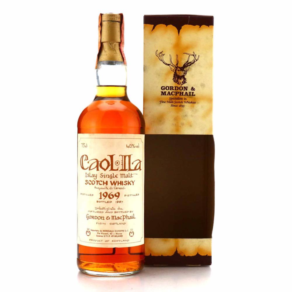 Caol Ila 1969 Gordon and MacPhail Celtic Label bottled 1987 / Meregalli Import
