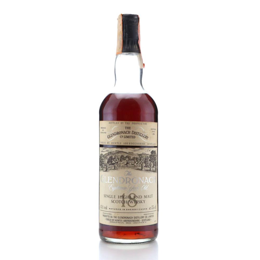 Glendronach 1972 Sherry Casks 18 Year Old / Previ Import