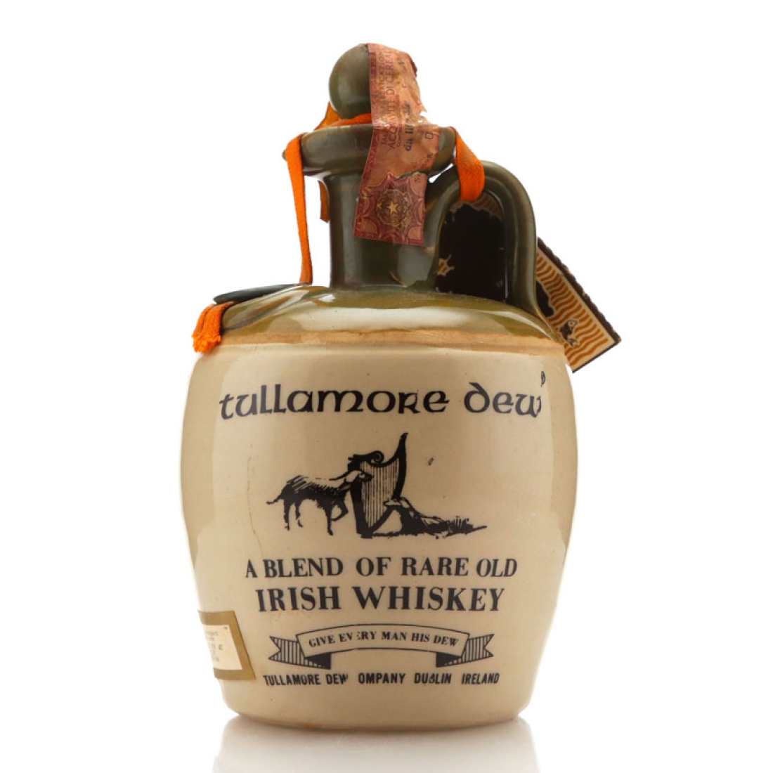 Tullamore Dew Decanter 1970s / Spirit Import