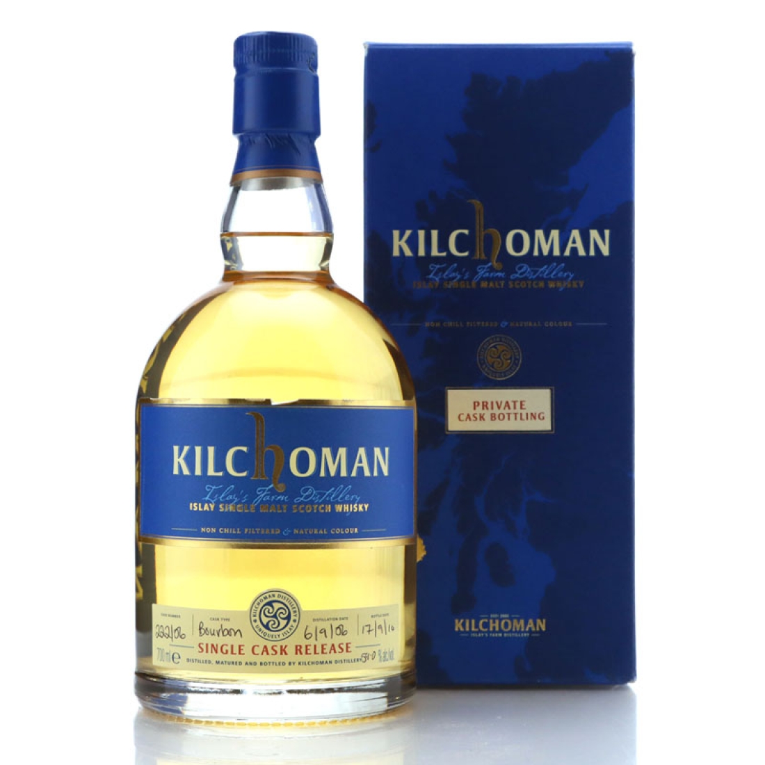 Kilchoman 2006 Single Bourbon Cask #222