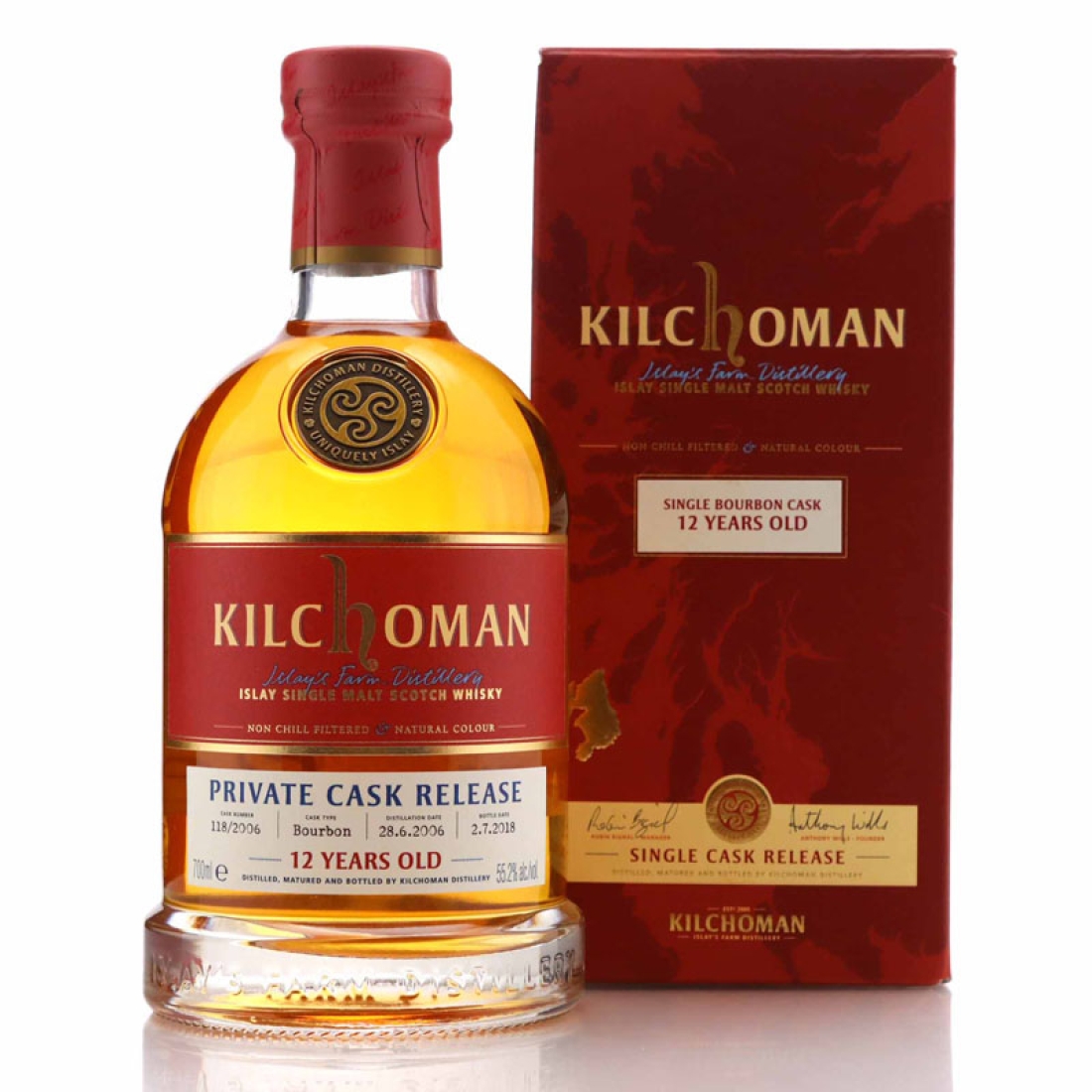 Kilchoman 2006 Private Cask #118 12 Year Old
