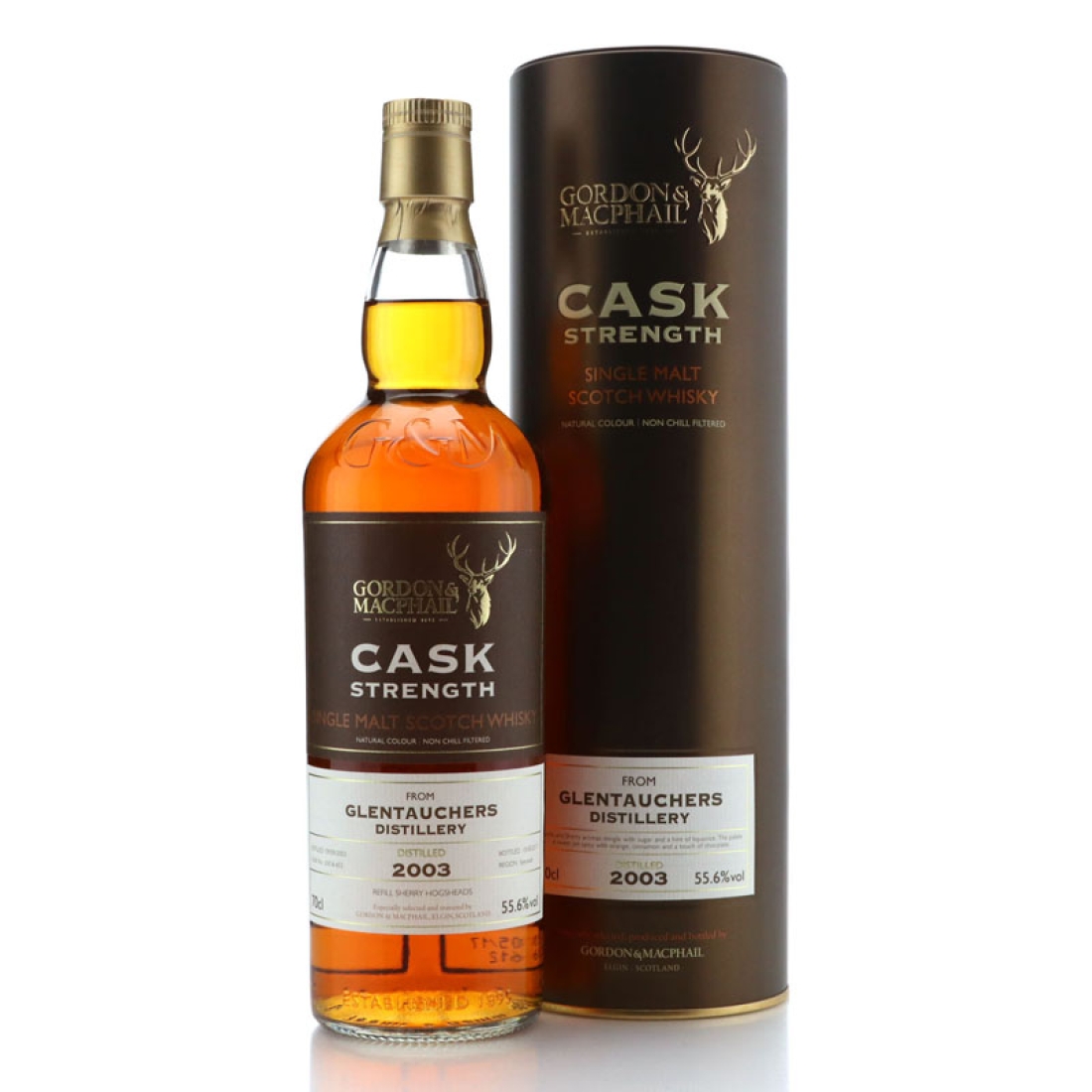 Glentauchers 2003 Gordon and MacPhail Cask Strength