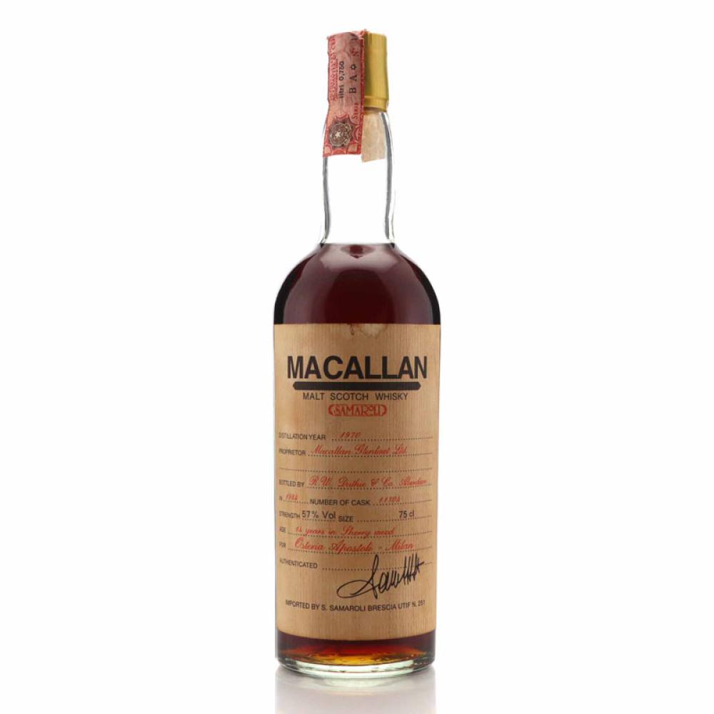 Image for Macallan 1970 Samaroli 14 Year Old / Osteria Apostoli