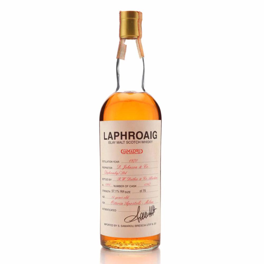 Image for Laphroaig 1970 Samaroli 14 Year Old / Osteria Apostoli