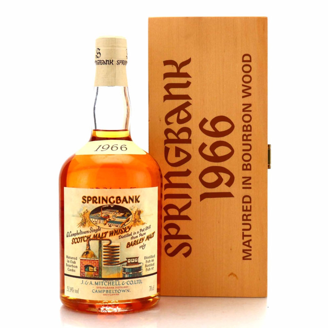Springbank 1966 Bourbon Cask #478 / Local Barley