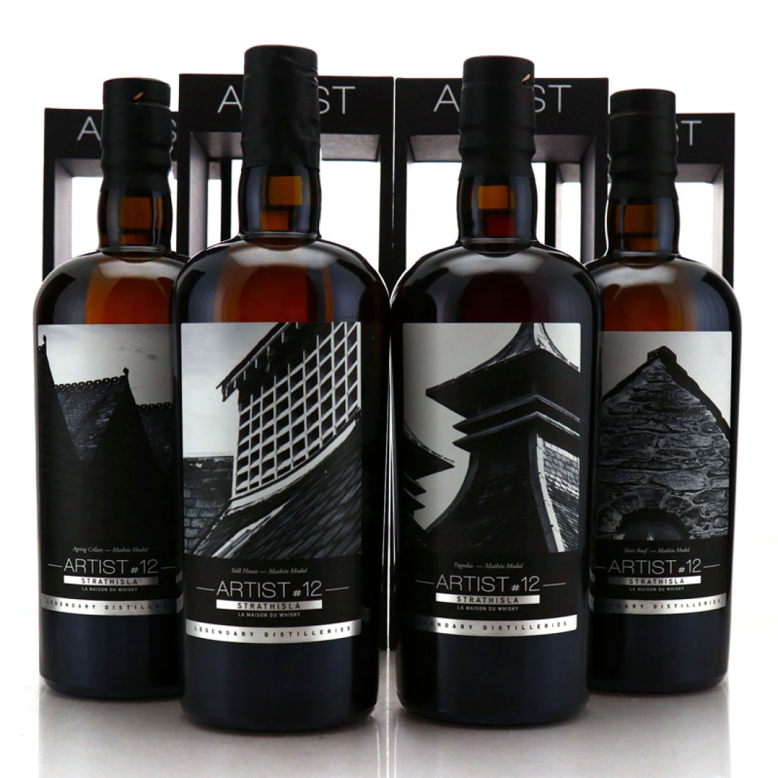 Strathisla Artist Collection #12 set 4x70cl
