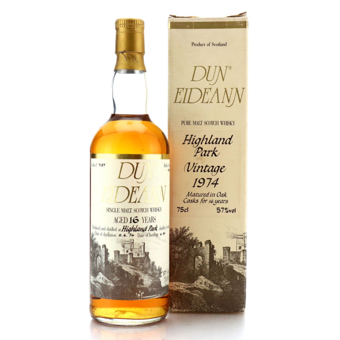 Highland park 1974 Dun Eideann 16 Year Old