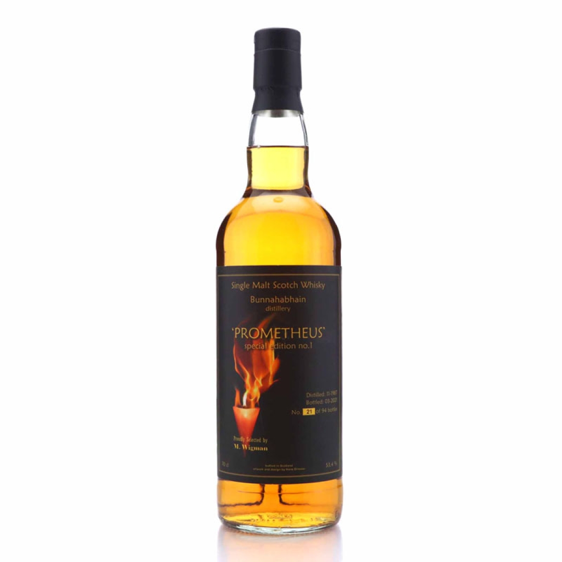 Bunnahabhain 1987 M. Wigman / Prometheus Special Edition No.1